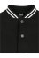 Ladies Inset College Sweat Jacket - blk/wht
