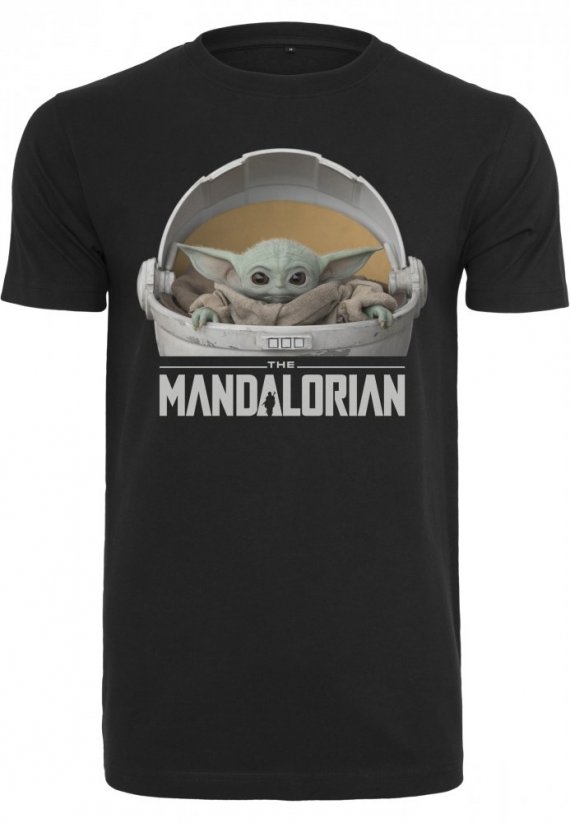 Tričko Baby Yoda Mandalorian Logo Tee