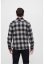 Pánska košeľa Brandit Checked Shirt - čierna, tmavo šedá
