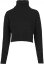 Svetr Urban Classics Ladies HiLo Turtleneck Sweater - black