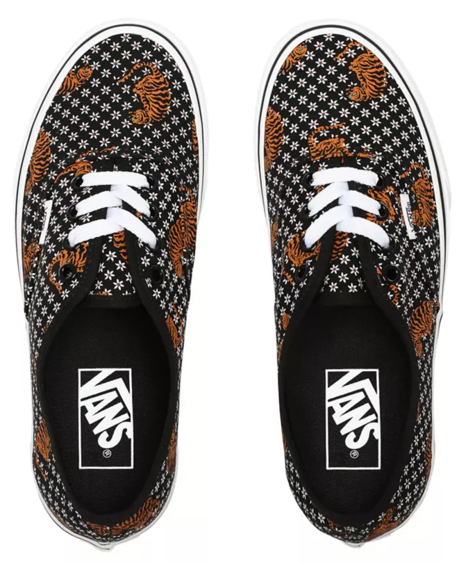 Boty Vans Authentic tiger floral black/true white