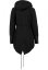 Bunda Urban Classics Ladies Sherpa Lined Cotton Parka - black