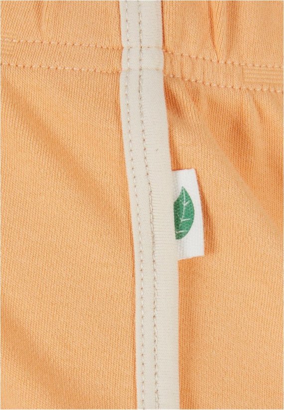 Ladies Organic Interlock Retro Hotpants - paleorange/whitesand