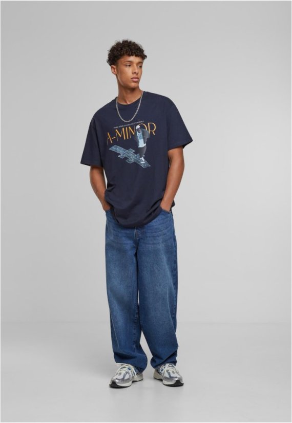 A-Minor Oversize Tee - navy - Rozmiar: L