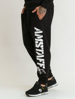 Amstaff Logo 2.0 Sweatpants - schwarz/wei