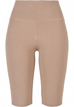 Ladies Organic Stretch Jersey Cycle Shorts - softtaupe