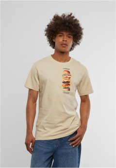 A Burger Tee  - sand