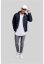 Pánská zimní bunda Urban Classics Basic Bubble Jacket - tmavě modrá
