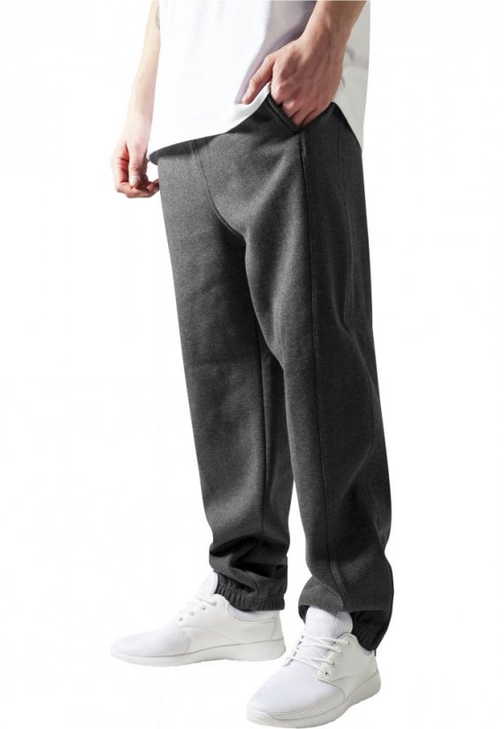 Spodnie dresowe Urban Classics Sweatpants - charcoal