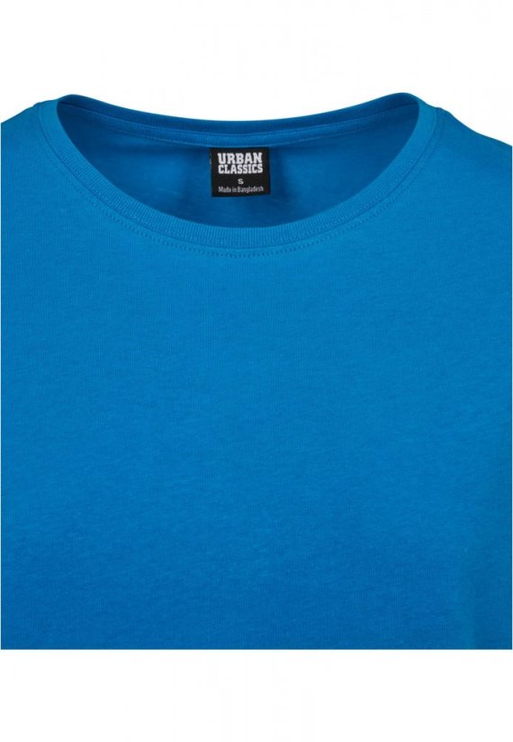 Ladies Extended Shoulder Tee - hawaiianblue