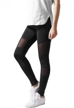 Legíny Ladies Tech Mesh Leggings - black