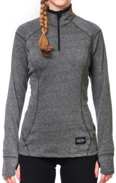 Tričko thermo Horsefeathers Snowfall heather gray