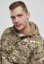 Pánská maskáčová bunda Brandit Fleece Pull Over Windbreaker - tactical camo