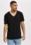 3-Pack T-Shirt - black/white/grey melange
