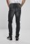 Jeansy Urban Classic Slim Fit Zip Jeans - real black washed