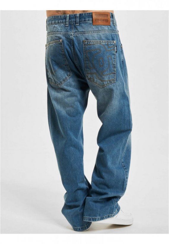 Męskie jeansy Dangerous Homie Baggy – niebieskie