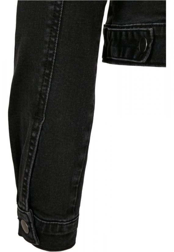Dámská džínová bunda Urban Classics Ladies Organic Denim Jacket - černá