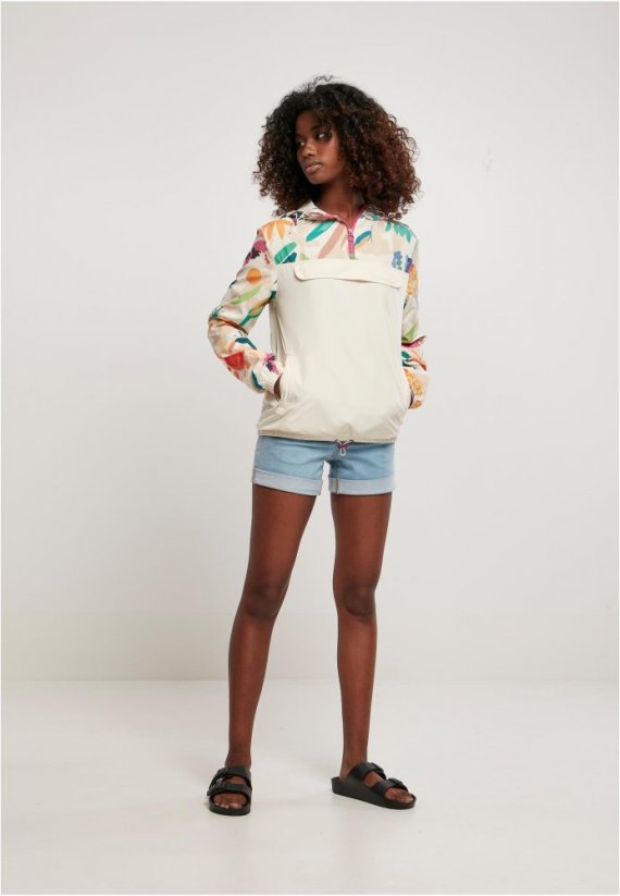 Dámská jarní, podzimní bunda Urban Classics Mixed Pull Over - whitesandfruity