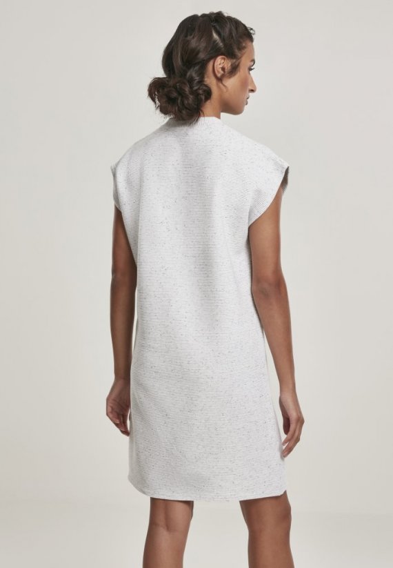 Šaty Ladies Naps Terry Extended Shoulder Dress - lightgrey