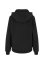 No Feelings Ladies Boxy Hoodie  - black