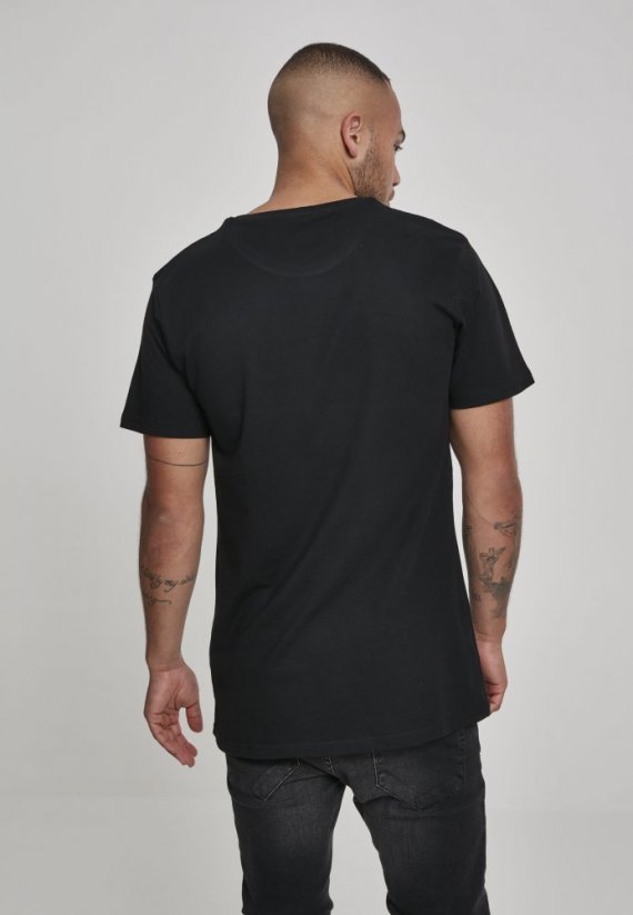 Černé pánské tričko Wu-Wear Black Logo T-Shirt