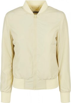 Dámska jarná/jesenná bomber bunda Urban Classics - žltá