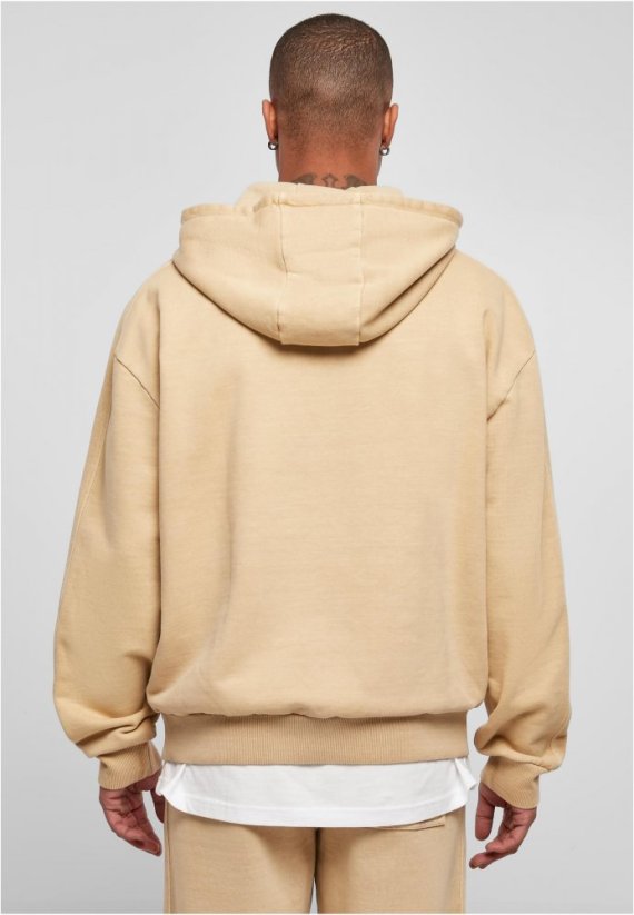 Heavy Terry Garment Dye Hoody - unionbeige