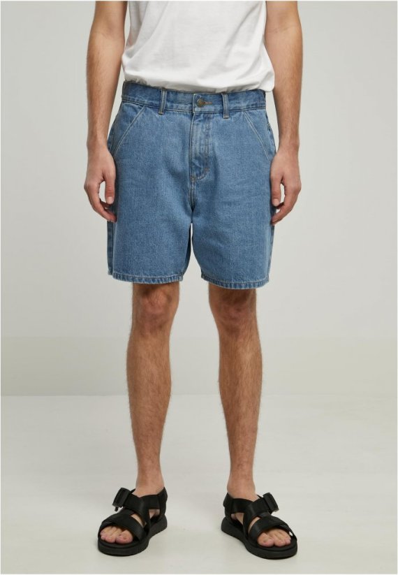 Pánské džínové kraťasy Urban Classics Denim Bermuda - modré