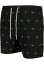 Embroidery Swim Shorts - shark/black/white