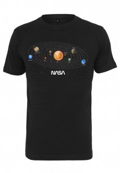 Čierne pánske tričko NASA Space