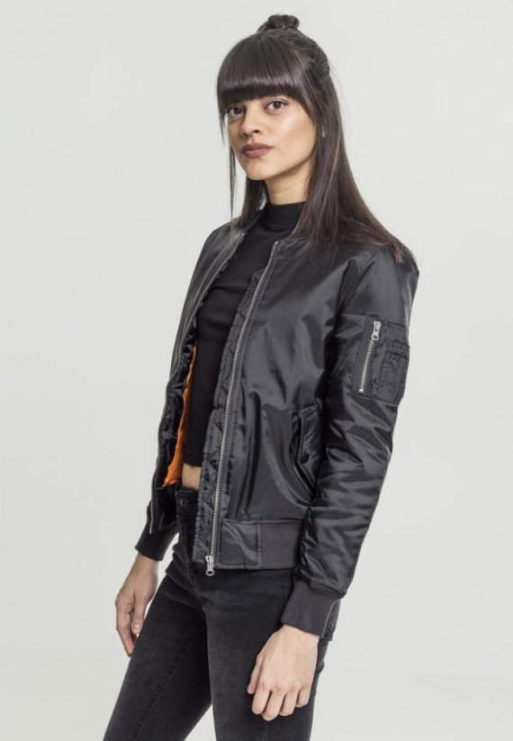 Dámská bomber bunda Urban Classics - černá