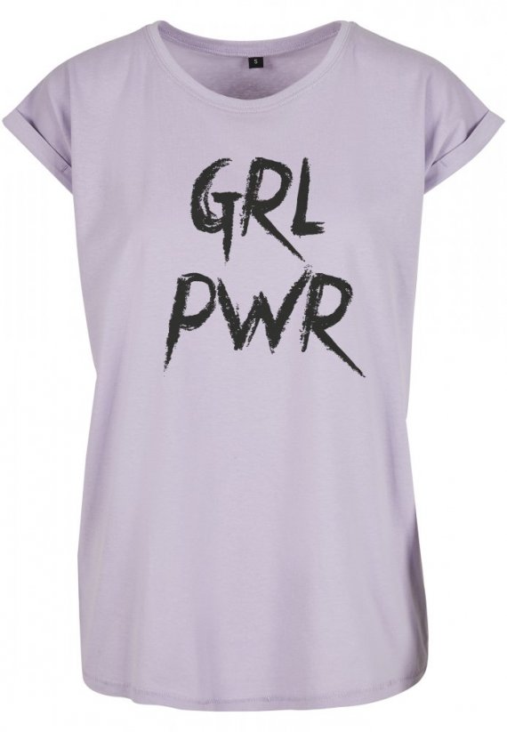 Ladies GRL PWR Tee - lilac