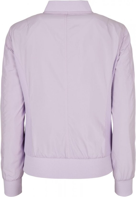 Dámska jarná/jesenná bomber bunda Urban Classics - svetlo fialová
