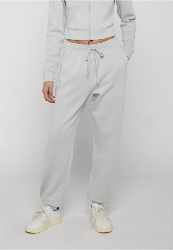 Ladies Slim Fit Scuba Joggpant  - lightasphalt