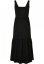 Dámské šaty Urban Classics Ladies 7/8 Length Valance Summer - černé