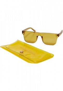 Sunglasses Honolulu With Case - mustard