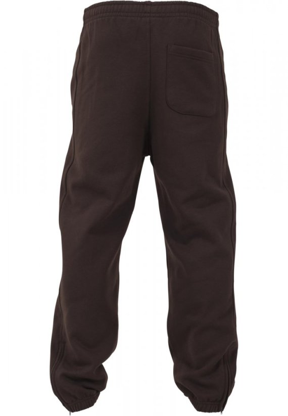 Męskie spodnie dresowe Urban Classics Sweatpants - ciemnobrązowy - Rozmiar: L