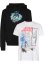 T-Shirt & Hoody 2 Pack - Star Wars black+white 146/152