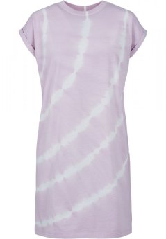 Ladies Tie Dye Dress - girlypink