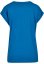 Ladies Extended Shoulder Tee - hawaiianblue