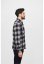 Pánska košeľa Brandit Checked Shirt - čierna, tmavo šedá