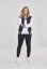 Bunda Urban Classics Ladies 2-tone College Sweatjacket - blk/wht