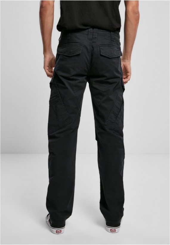 Adven Slim Fit Cargo Pants - black - Velikost: S