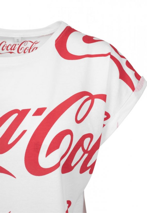 Ladies Coca Cola AOP Tee - Veľkosť: XXL