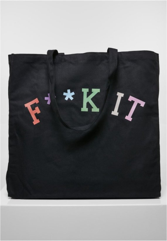 Fuck It Oversize Canvas Tote Bag