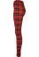 Ladies Soft AOP Leggings - redcheck