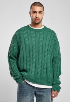 Pánský svetr Urban Classics Boxy Sweater - zelený