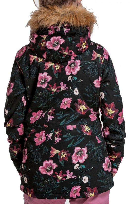Zimná snowboardová dámska bunda Meatfly Athena Premium hibiscus black