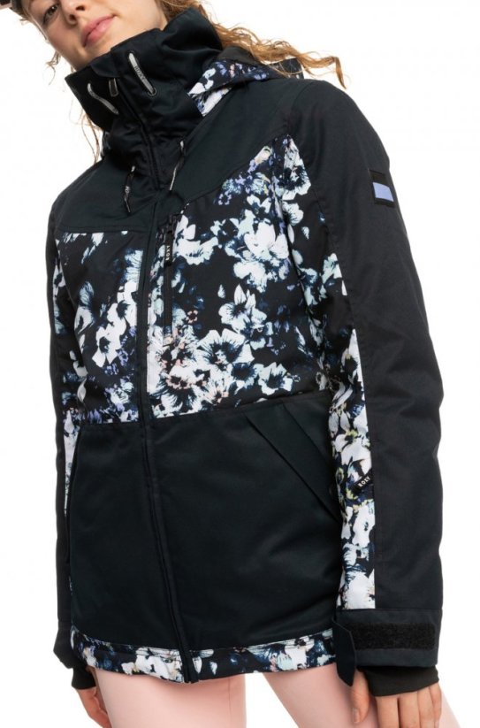 Bunda Roxy Presence kvj1 true black black flowers