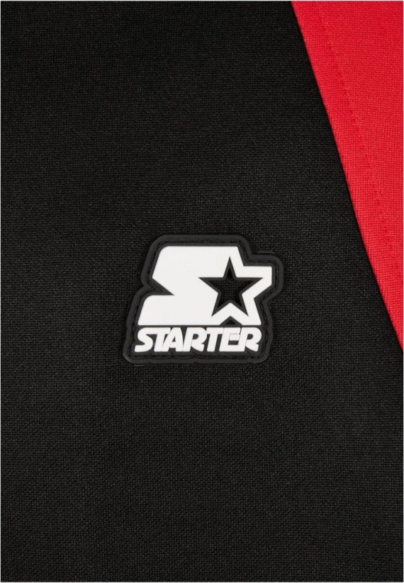 Starter Laser Track Jacket - black/cityred/white